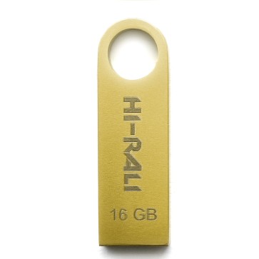 Накопитель USB 16GB Hi-Rali Shuttle серия золото