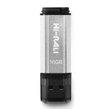 Накопитель USB 16GB Hi-Rali Stark серия серебро
