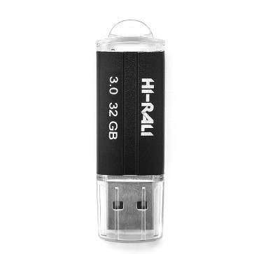 Накопитель 3.0 USB 64GB Hi-Rali Stark серия черный