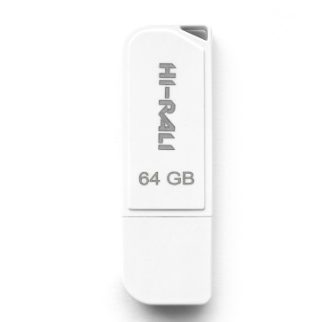 Накопитель USB 64GB Hi-Rali Taga серия белый