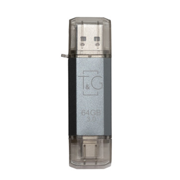 Накопитель 3.0 USB-Type C 128GB T&G металлическая серия 104
