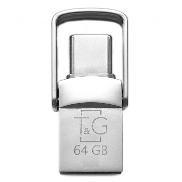 Накопитель 3.0 USB-Type C 64GB T&G металлическая серия 104