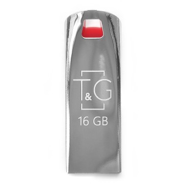 Накопитель USB 16GB T&G Stylish хром series 115