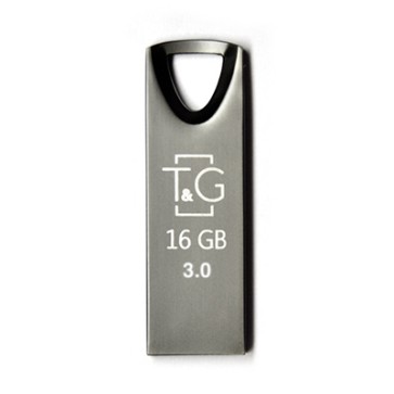 Накопитель 3.0 USB 16GB T&G металлическая серия 117 черный