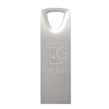Накопитель USB 16GB T&G металлическая серия 117 серебро