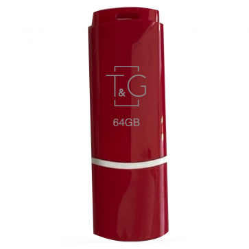 Накопичувач USB 64GB T&G Classic серiя 011 червоний