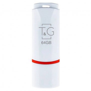 Накопичувач USB 64GB T&G Classic серiя 011 білий