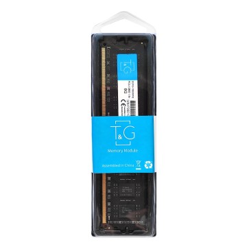 Оперативна пам'ять T&G 8GB DDR3 1600 MHz 1.5V, Таймінги CL 11, PC3-12800, без радіатора
